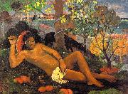 Paul Gauguin Te Arii Vahine painting
